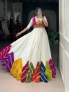 Multi Colour Lehenga With Shirt Koti Indo Western Collection NNK1660